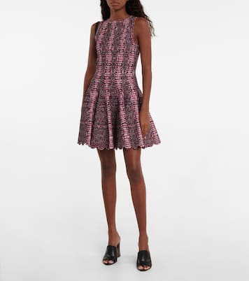 Minikleid aus Jacquard | Alaïa