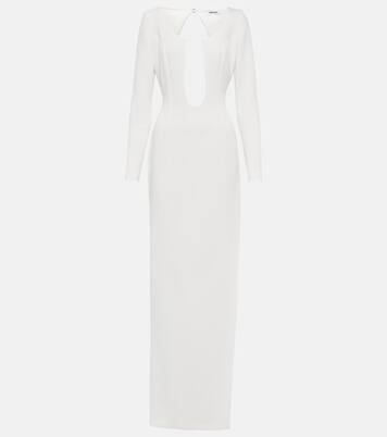 Robe longue en crêpe | Mônot