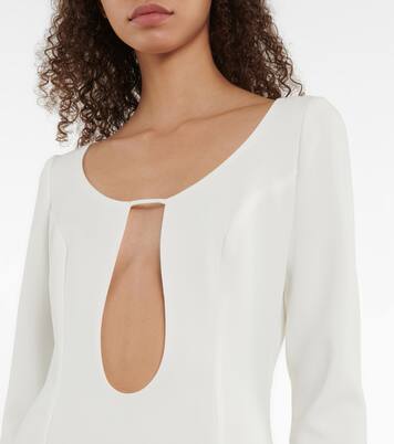 Robe longue en crêpe | Mônot