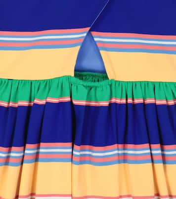 Robe rayée en coton mélangé | Polo Ralph Lauren Kids