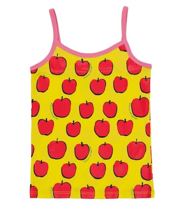 Set of 7 printed cotton tank tops | Stella McCartney Kids