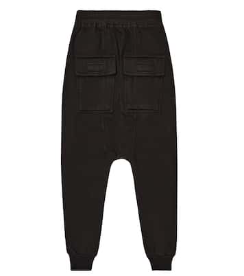 Cotton jersey sweatpants | Rick Owens Kids