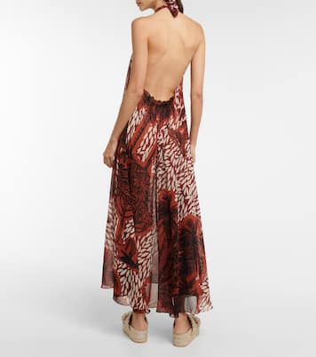 Bedrucktes Maxikleid | Johanna Ortiz