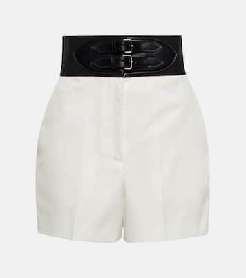 Short en coton mélangé à taille haute | Alaïa