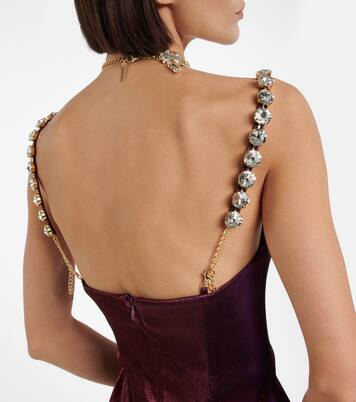 Robe Mussel en coton mélangé à ornements | Area