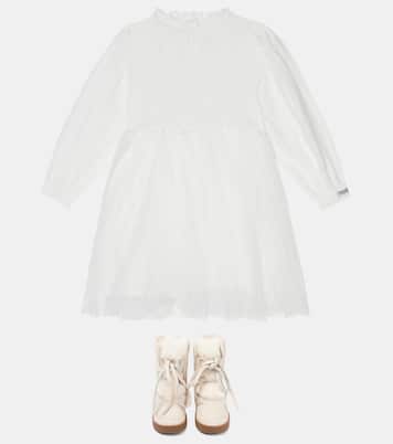 Robe Janice en lin, coton et soie | Donsje