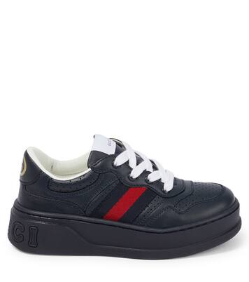 Chunky B leather sneakers | Gucci Kids