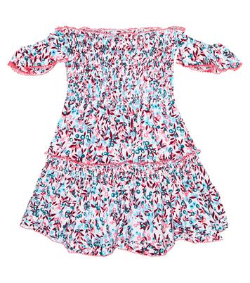 Aurora printed cotton dress | Poupette St Barth Kids