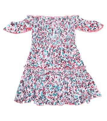 Aurora printed cotton dress | Poupette St Barth Kids