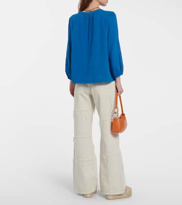Bluse Maggie aus Baumwoll-Gaze | Velvet