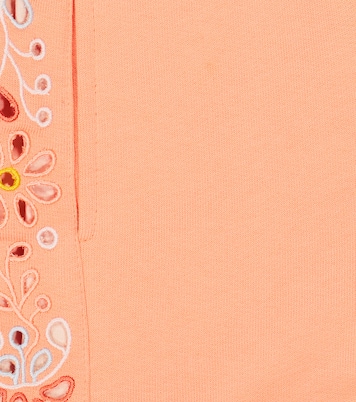 Bestickte Shorts aus Baumwolle | Chloé Kids