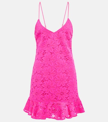 Minikleid aus Spitze | Rotate