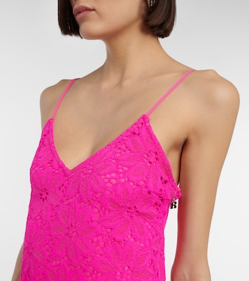 Minikleid aus Spitze | Rotate