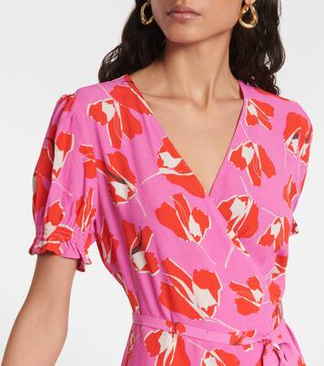 Robe portefeuille Emilia imprimée | Diane von Furstenberg