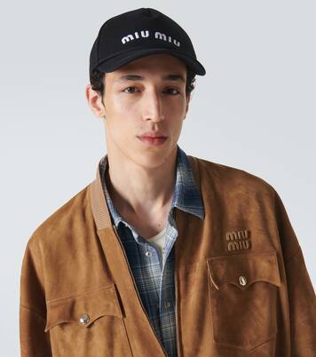 Casquette en coton à logo | Miu Miu