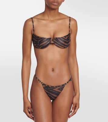 Culotte de bikini à motif zèbre | Same