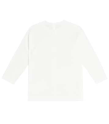 Printed cotton jersey top | Monnalisa