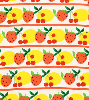 Printed cotton-blend jersey T-shirt | Mini Rodini