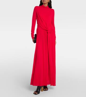 Robe longue Meret en crêpe | Proenza Schouler