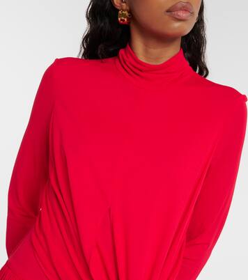 Robe longue Meret en crêpe | Proenza Schouler