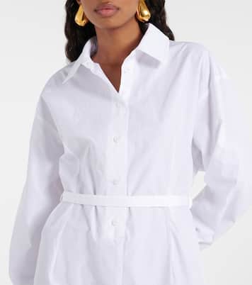 Robe chemise en coton | Patou