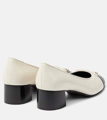 Cap-toe leather pumps | Tory Burch