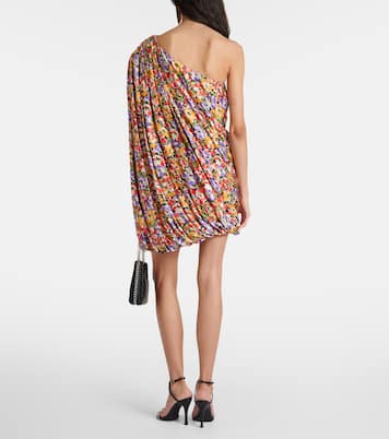 Robe asymétrique à fleurs | Stella McCartney