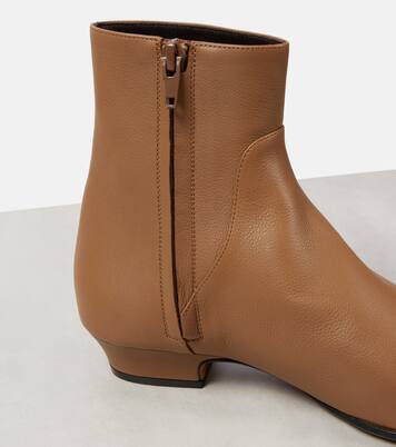 Ankle Boots Hereditas 25 aus Leder | The Row
