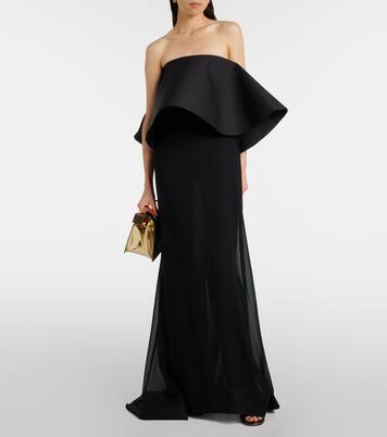 Robe longue Vela en laine et soie | Jacquemus