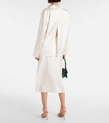 La Chemise Notte satin top | Jacquemus