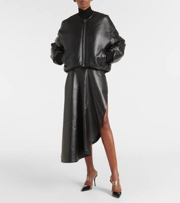 Bomberjacke aus Leder | Alaïa