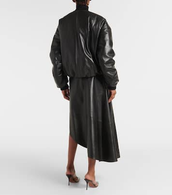 Bomberjacke aus Leder | Alaïa