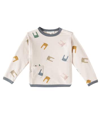 Baby Lucie printed cotton-blend sweatshirt | Liewood