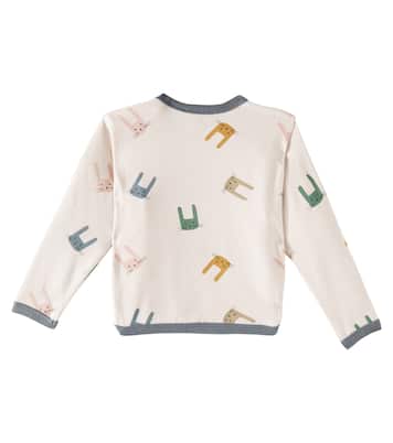 Baby Lucie printed cotton-blend sweatshirt | Liewood