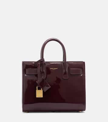 Sac De Jour Nano patent leather tote bag | Saint Laurent