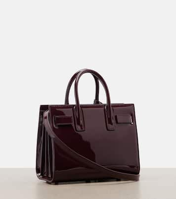 Sac De Jour Nano patent leather tote bag | Saint Laurent