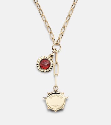 Collier Vivacity & Internal Compass en or 18 ct et diamants | FoundRae