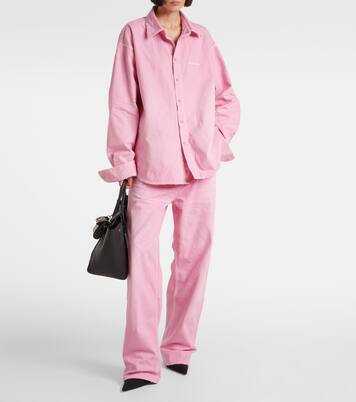 Oversize-Hemd aus Baumwolle | Balenciaga