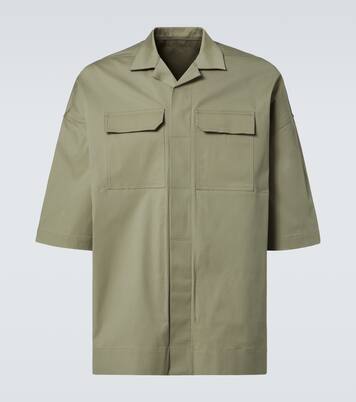 Chemise Magnum Tommy en coton mélangé | Rick Owens