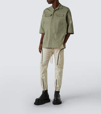 Chemise Magnum Tommy en coton mélangé | Rick Owens