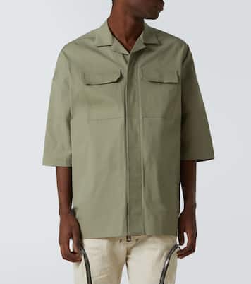 Chemise Magnum Tommy en coton mélangé | Rick Owens