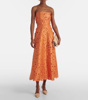 Bustier-Kleid Lorina aus Spitze | Costarellos