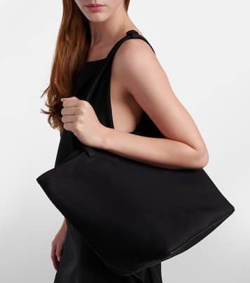 Park Three suede tote bag | The Row