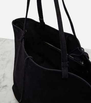 Park Three suede tote bag | The Row
