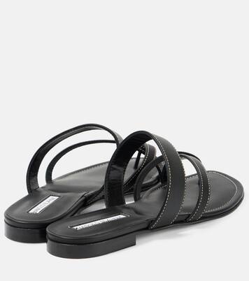 Susacru leather thong sandals | Manolo Blahnik