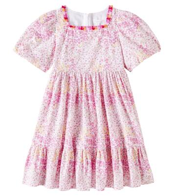 Floral printed cotton dress | Patachou