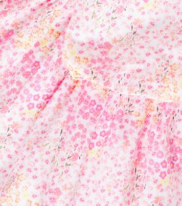 Floral printed cotton dress | Patachou