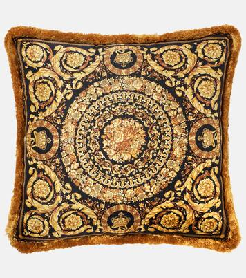 Barocco silk cushion  | Versace Home