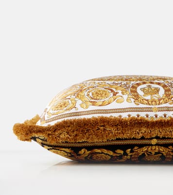 Barocco silk cushion  | Versace Home
