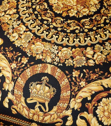 Barocco silk cushion  | Versace Home